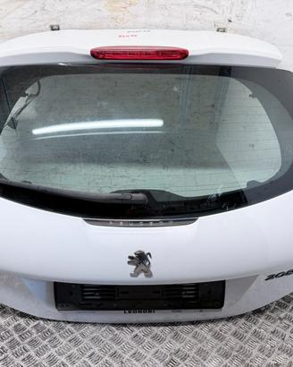 Portellone Posteriore Peugeot 208 2012 2020 Bianco