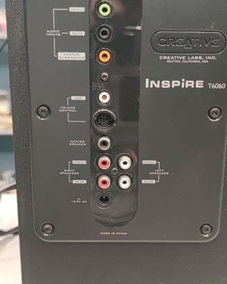 Casse audio Creative Inspire  T6060 5.1