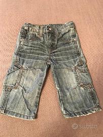 Armani Baby pantalone jeans 9 mesi regolabili