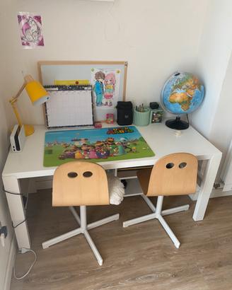 Scrivania e sedie Ikea