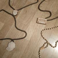 4 collane in legno wood fellas