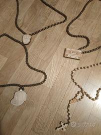 4 collane in legno wood fellas