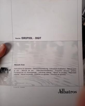 Vasca idromassaggio Albatros Idropool- digit nuova