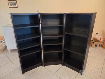 Libreria Ikea Billy marrone/nero 40x28x106 cm