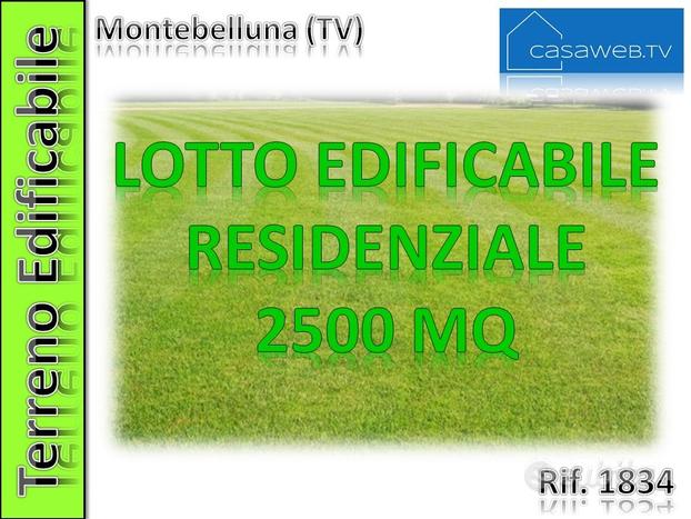 Terreno edif. collinare Montebelluna (TV)Rif. 1834