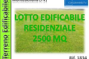Terreno edif. collinare Montebelluna (TV)Rif. 1834