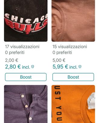 abbigliamento completo uomo o donna