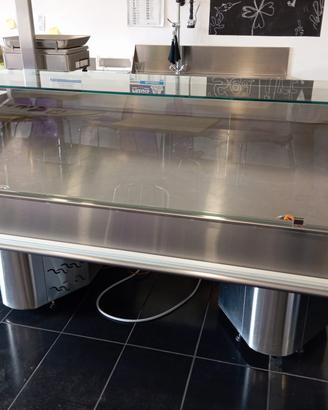 banco per pesce espositore 