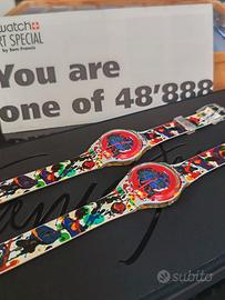 Coppia swatch Sam Francis