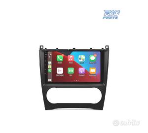 RADIO GPS ANDROID 13 PER MERCEDES CLASSE C W203 CL