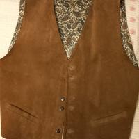 Gilet uomo anni 80 in vera pelle