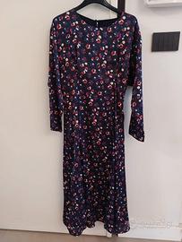Abito longuette marca Kaos a fiori