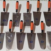 Cazzuola tonda e quadra lotto 11 pz