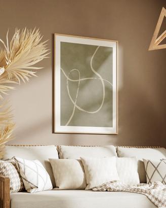 Poster 30x40 con cornice: Silent Flow