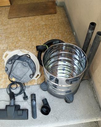 Bidone Aspirapolvere e Acqua 