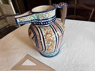 Magnifica Brocca/Versatoio in Ceramica Albissola