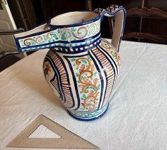 Magnifica Brocca/Versatoio in Ceramica Albissola
