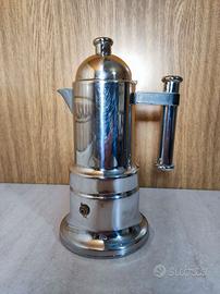 Caffettiera 4 tazze in acciaio inox 18/10