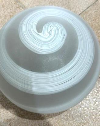 Lampada Soffitto Parete Murano Swirl Vetro Soffiat