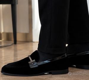 Tod’s mocassino in celluto nero n. 43,5 (9,5 UK)