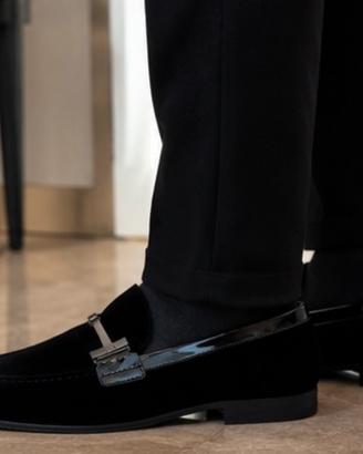 Tod’s mocassino in celluto nero n. 43,5 (9,5 UK)