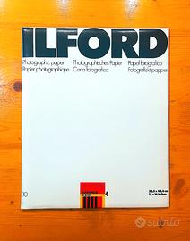 10 FOGLI CARTA FOTOGRAFICA ILFORDILFOSPEED 30X40 4