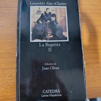 Libro la Regenta II spagnolo edizione Juan Oleza