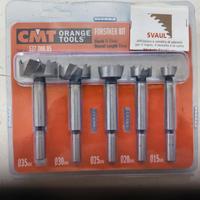 SET PUNTE FORSTNER BIT CMT  PER LEGNI TENERI E DUR