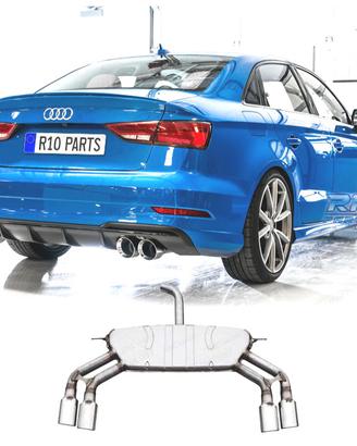 SILENZIATORE DI SCARICO PER AUDI A3 SEDAN 13-20 LO