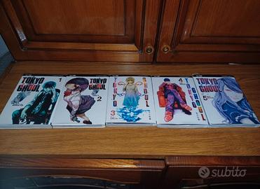 Tokyo Ghoul - volume 1 a 5