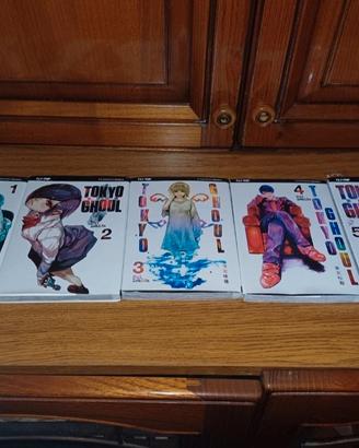 Tokyo Ghoul - volume 1 a 5