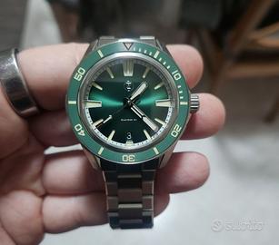 Orologio Zelos Swordfish 40mm SS Emerald Green