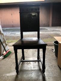 Sedia fine ‘800-inizi ‘900