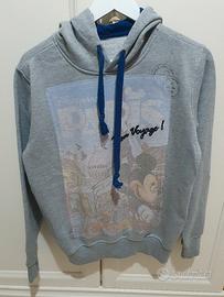 Felpa grigia cotone caldo di topolino taglia S