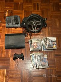 Ps3+volante ps+16 giochi