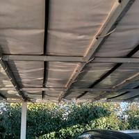 telone PVC 650gr/mq impermeabile colore bianco