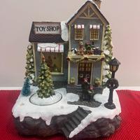 Addobbo per villaggio di Natale