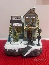 Addobbo per villaggio di Natale