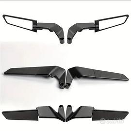 SPECCHIETTI MOTO SCOOTER Aerodinamici Pieghevoli