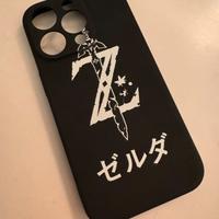 Custodia iPhone 14 Pro in silicone a tema zelda