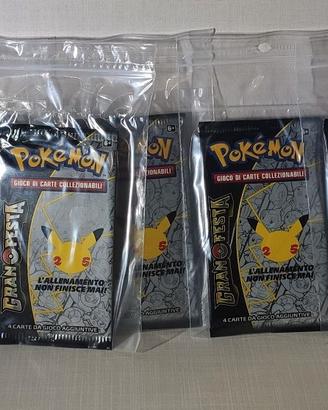 8 Buste Pokémon Gran Festa – ITA – Nuove