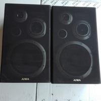 aiwa diffusori woofer 3 vie altoparlanti 
