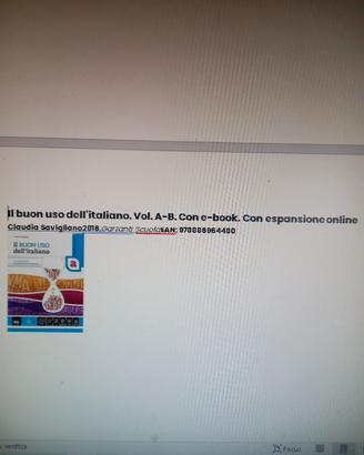 Libro usato come nuovo IL BUON USO DELL'ITALIANO