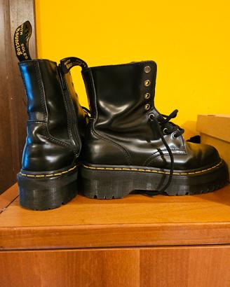 dr Martens 39 nero para alta 