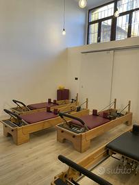 Sala per pilates matwork e reformer