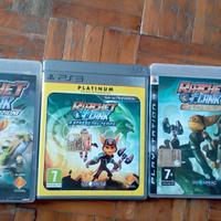 lotto 3 giochi Ratchet e clanck ps3 