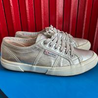 Scarpe Superga 2750 cotu donna 39 argento