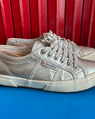 Scarpe Superga 2750 cotu donna 39 argento