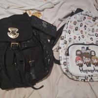 2 ZAINETTI HOGWORTS HARRY POTTER ORIGINALI