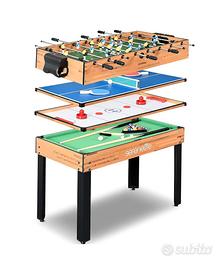 Tavolo Multigiochi Biliardo Balilla